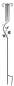 Preview: Bezaubernder Regenmesser Toskana ca. 133 cm - Gartendekoration